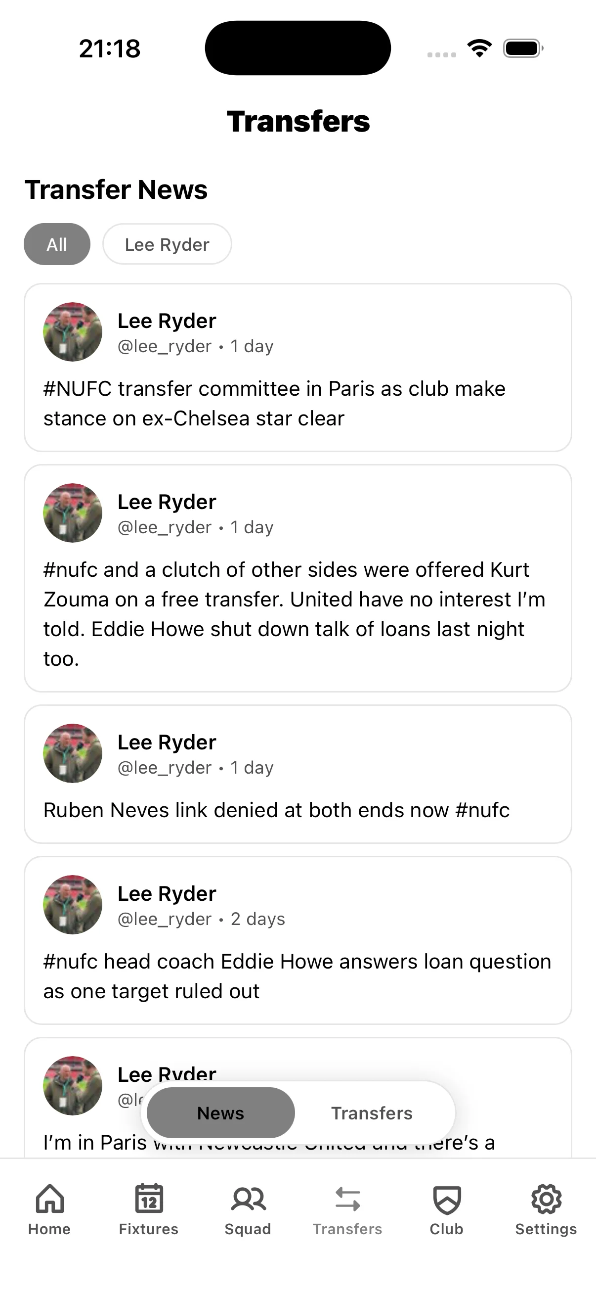 Newcastle United transfer window updates with completed signings, reliable rumours from tier 1 journalists, and contract news
